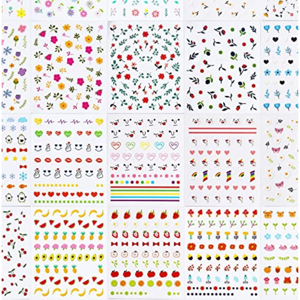Random Nail Sticker 10pcs